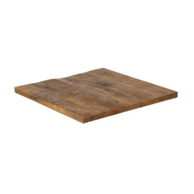 Plateau de table Carré Beige Bois de manguier 60 x 60 x 3 cm de BigBuy Home, Tables - Réf : S8805551, Prix : 65,44 €, Remise : %