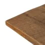 Table top Squared Beige Mango wood 70 x 70 x 3 cm by BigBuy Home, Tables - Ref: S8805552, Price: 88,60 €, Discount: %