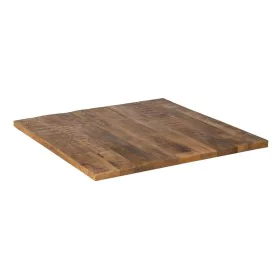 Tablero de mesa Cuadrado Beige Madera de mango 80 x 80 x 3 cm de BigBuy Home, Mesas - Ref: S8805553, Precio: 112,91 €, Descue...