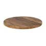 Plateau de table Rond Beige Bois de manguier 60 x 60 x 3 cm de BigBuy Home, Tables - Réf : S8805554, Prix : 59,70 €, Remise : %