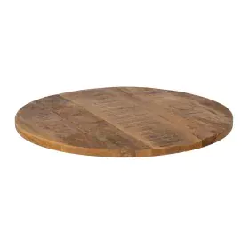 Tablero de mesa Redondo Beige Madera de mango 70 x 70 x 3 cm de BigBuy Home, Mesas - Ref: S8805555, Precio: 85,55 €, Descuent...