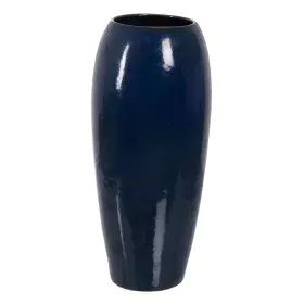 Vase Blue Ceramic 35 x 35 x 81 cm by BigBuy Home, Vases - Ref: S8805570, Price: 126,23 €, Discount: %