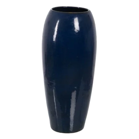 Vase Bleu Céramique 35 x 35 x 81 cm de BigBuy Home, Vases - Réf : S8805570, Prix : 131,78 €, Remise : %