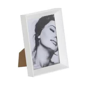 Cadre photo Blanc Bois Verre 12 x 2,5 x 17 cm de BigBuy Home, Cadres muraux et de table - Réf : S8805603, Prix : 9,89 €, Remi...