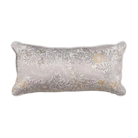 Cushion Beige Flowers 60 x 30 cm by BigBuy Home, Cushions - Ref: S8805606, Price: 25,79 €, Discount: %