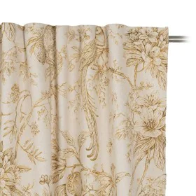 Curtain White Mustard Bird 140 x 270 cm by BigBuy Home, Curtains - Ref: S8805625, Price: 53,20 €, Discount: %