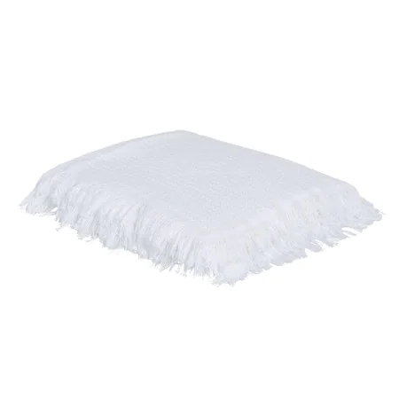 Colcha Branco 180 x 260 cm de BigBuy Home, Cobertores e colchas - Ref: S8805631, Preço: 23,39 €, Desconto: %