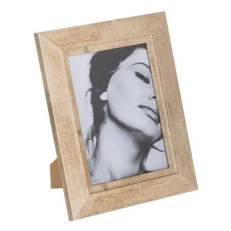 Cadre photo Beige Bois Verre 21,5 x 26,5 cm de BigBuy Home, Cadres muraux et de table - Réf : S8805642, Prix : 13,35 €, Remis...