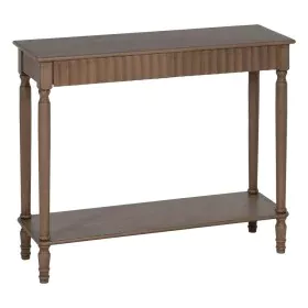 Console Brown Pine MDF Wood 90 x 30 x 75 cm by BigBuy Home, Tables - Ref: S8805647, Price: 133,03 €, Discount: %