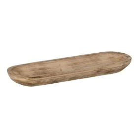 Centro de mesa Bege Madeira 49 x 15 x 4,5 cm de BigBuy Home, Artigos para festas - Ref: S8805671, Preço: 10,27 €, Desconto: %