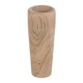 Vase natürlich Paulonia-Holz 23 x 23 x 58 cm von BigBuy Home, Vasen - Ref: S8805678, Preis: 49,94 €, Rabatt: %