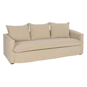 Divano a 3 Piazze Beige 220 x 95 x 90 cm di BigBuy Home, Divani - Rif: S8805681, Prezzo: 1,00 €, Sconto: %