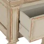 Mesa de Cabeceira Creme Natural Madeira de abeto Madeira MDF 56 x 36 x 68 cm de BigBuy Home, Mesinhas de cabeceira - Ref: S88...