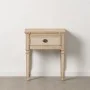 Nightstand Cream Natural Fir wood MDF Wood 56 x 36 x 68 cm by BigBuy Home, Bedside Tables - Ref: S8805682, Price: 181,33 €, D...