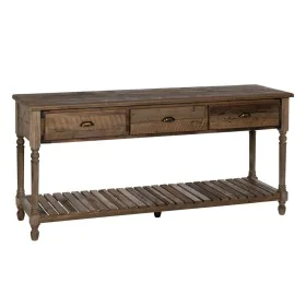 Console Marron Bois d'épicéa Bois MDF 184,5 x 50 x 86,8 cm de BigBuy Home, Tables - Réf : S8805689, Prix : 493,89 €, Remise : %