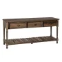 Console Brown Fir wood MDF Wood 184,5 x 50 x 86,8 cm by BigBuy Home, Tables - Ref: S8805689, Price: 493,89 €, Discount: %