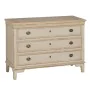 Caisson à Tiroirs Crème Naturel Bois d'épicéa Bois MDF 119,5 x 44,5 x 84 cm de BigBuy Home, Commodes - Réf : S8805697, Prix :...