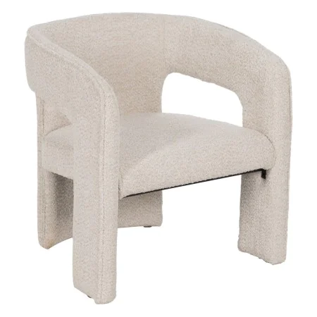 Chaise de Salle à Manger Beige Polyester 69 x 66 x 73 cm de BigBuy Home, Chaises - Réf : S8805701, Prix : 241,92 €, Remise : %