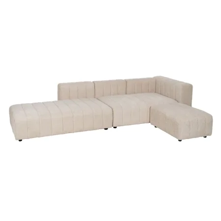 Sofa Beige Polyester Iron 148 x 100 x 66 cm by BigBuy Home, Sofas & Couches - Ref: S8805715, Price: 393,58 €, Discount: %