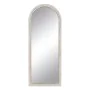 Miroir mural Blanc Naturel Verre Bois de manguier Bois MDF Vertical 60,9 x 3,8 x 152,4 cm de BigBuy Home, Miroirs muraux - Ré...