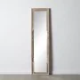 Miroir sur Pied Blanc Naturel Verre Bois de manguier Bois MDF Vertical 48,26 x 7 x 183 cm de BigBuy Home, Miroirs muraux - Ré...