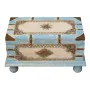 Baule Alexandra House Living Azzurro Legno di mango 28 x 27 x 50 cm Stile artigianale di Alexandra House Living, Bauli - Rif:...