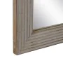 Miroir mural Blanc Naturel Verre Bois de manguier Bois MDF Vertical 64,8 x 3,8 x 108 cm de BigBuy Home, Miroirs muraux - Réf ...