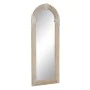 Miroir sur Pied Blanc Naturel Verre Bois de manguier Bois MDF Vertical 87,63 x 3,8 x 203,2 cm de BigBuy Home, Miroirs muraux ...