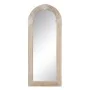 Miroir sur Pied Blanc Naturel Verre Bois de manguier Bois MDF Vertical 87,63 x 3,8 x 203,2 cm de BigBuy Home, Miroirs muraux ...