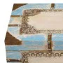 Baule Alexandra House Living Azzurro Legno di mango 28 x 27 x 50 cm Stile artigianale di Alexandra House Living, Bauli - Rif:...