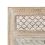 Dressing Mirror White Natural Crystal Mango wood MDF Wood Vertical 76 x 7 x 176,5 cm by BigBuy Home, Wall-Mounted Mirrors - R...