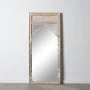 Miroir sur Pied Blanc Naturel Verre Bois de manguier Bois MDF Vertical 76 x 7 x 176,5 cm de BigBuy Home, Miroirs muraux - Réf...