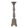 Candle Holder White Natural Iron Mango wood 18 x 18 x 53,3 cm by BigBuy Home, Candelabras and candle holders - Ref: S8805725,...