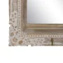 Wall mirror White Beige Crystal Mango wood MDF Wood Vertical 61 x 10,79 x 38 cm by BigBuy Home, Wall-Mounted Mirrors - Ref: S...