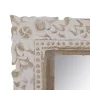 Specchio da parete Bianco Beige Cristallo Legno di mango Legno MDF Verticale 61 x 10,79 x 38 cm di BigBuy Home, Specchi da pa...