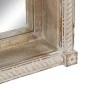 Miroir mural Blanc Naturel Verre Bois de manguier Bois MDF Vertical 106,6 x 12,7 x 38 cm de BigBuy Home, Miroirs muraux - Réf...