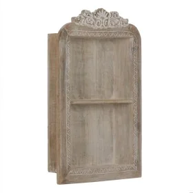 Étagère Blanc Naturel Bois de manguier 40,6 x 10,2 x 61 cm de BigBuy Home, Étagères verticales - Réf : S8805733, Prix : 63,82...