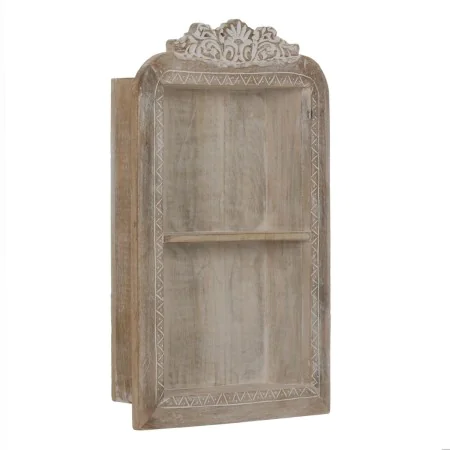 Scaffale Bianco Naturale Legno di mango 40,6 x 10,2 x 61 cm di BigBuy Home, Unità di mensole - Rif: S8805733, Prezzo: 63,48 €...