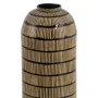 Vase Black Beige Bamboo 23 x 23 x 50 cm by BigBuy Home, Vases - Ref: S8805740, Price: 54,09 €, Discount: %