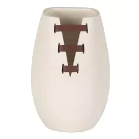 Vaso Branco Cerâmica 20 x 20 x 30 cm de BigBuy Home, Jarrões - Ref: S8805741, Preço: 36,82 €, Desconto: %