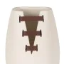 Vase Blanc Céramique 20 x 20 x 30 cm de BigBuy Home, Vases - Réf : S8805741, Prix : 37,11 €, Remise : %