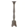 Candelabro Branco Natural Ferro Madeira de mangueira 19 x 19 x 68,5 cm de BigBuy Home, Candelabros e suportes para velas - Re...