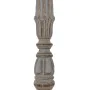 Candle Holder White Natural Iron Mango wood 19 x 19 x 68,5 cm by BigBuy Home, Candelabras and candle holders - Ref: S8805742,...