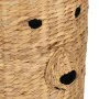 Cesto Negro Beige Fibra natural 39 x 39 x 60 cm de BigBuy Home, Cubos de almacenaje con tapa - Ref: S8805746, Precio: 73,28 €...