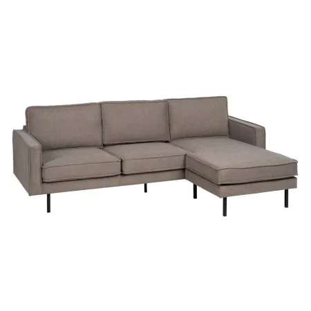 Sofá Chaise Longue Taupé 235 x 155 x 87 cm de BigBuy Home, Sofás - Ref: S8805764, Precio: 1,00 €, Descuento: %