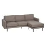 Canapé chaise longue Taupe 235 x 155 x 87 cm de BigBuy Home, Canapés et divans - Réf : S8805764, Prix : 1,00 €, Remise : %