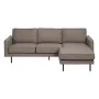 Canapé chaise longue Taupe 235 x 155 x 87 cm de BigBuy Home, Canapés et divans - Réf : S8805764, Prix : 1,00 €, Remise : %