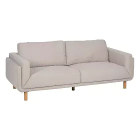 Canapé trois places Beige 216 x 90 x 82 cm de BigBuy Home, Canapés et divans - Réf : S8805768, Prix : 984,44 €, Remise : %