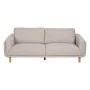 3-Seater Sofa Beige 216 x 90 x 82 cm by BigBuy Home, Sofas & Couches - Ref: S8805768, Price: 984,44 €, Discount: %