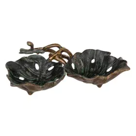 Portavelas Verde Cobre Aluminio 26 x 26 x 5 cm de BigBuy Home, Candelabros y portavelas - Ref: S8805787, Precio: 23,72 €, Des...